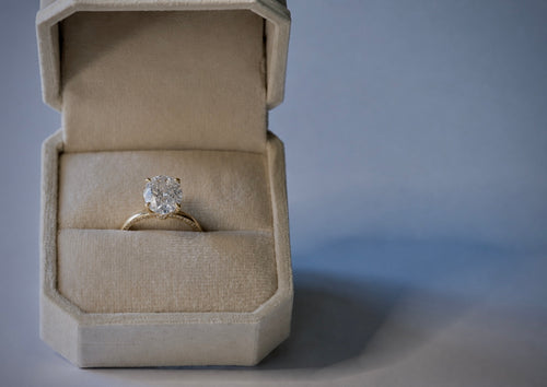 Élite Oval Diamond Pavé Set